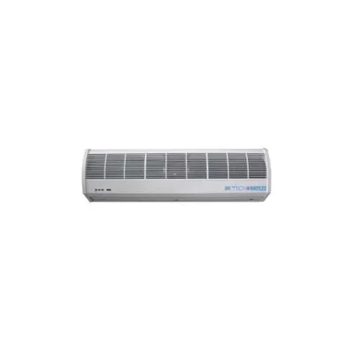 Barriera D'aria Centrifuga Tecnogas Da 90 Cm Modello Tecnobreeze Natural Wind Con Telecomando Incluso
