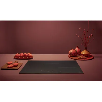 Falmec Piano cottura a induzione in vetroceramica nero matt da 78 cm