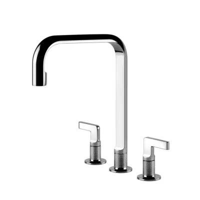 Gessi Miscelatore a 3 fori Inciso Collection 58701 031 finitura cromato - IN PROMOZIONE FINO AL 6/07