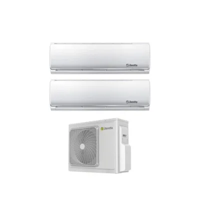 Climatizzatore Condizionatore Beretta Dual Split 9+12 Serie BREVA Inverter con 18000-2 R-32 WI-FI OPTIONAL 9000+12000 A++/A+