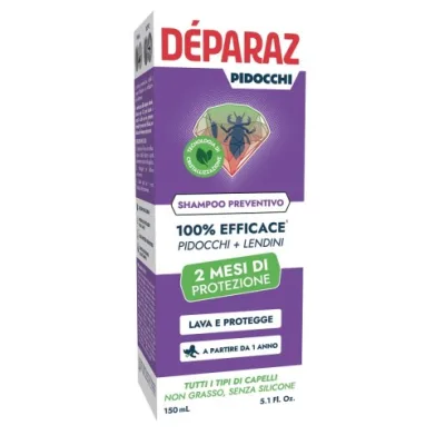 DEPARAZ SHAMPOO PREVENTIVO ANTI PIDOCCHI 150ML