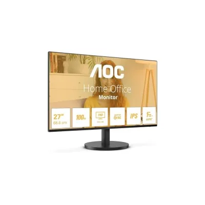 MONITOR LED AOC 23.8" IPS FullHD 1080p 100Hz Tempo di risposta 1ms 24B3HA2 Angolo di visione 178° Altoparlanti integrati