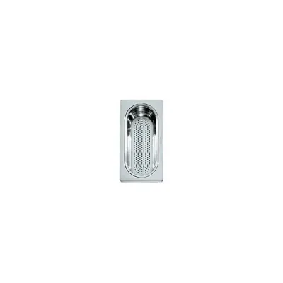 Alpes Vasca semifilo VDF 319 in acciaio inox da 19x36 cm