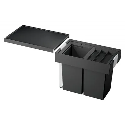 Blanco | Unità raccolta differenziata FLEXON II 30/2 1521467 da 30 cm (2 bidoni)