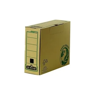 Fellowes Bankers Box Earth Final File Box A4 150mm Assemblaggio manuale Cartone riciclato certificato FSC Colore marrone