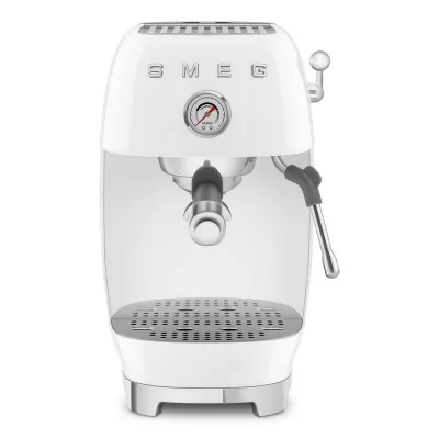 Smeg Macchina da caffè espresso manuale con estrazione a freddo ECF03WHEU finitura bianco