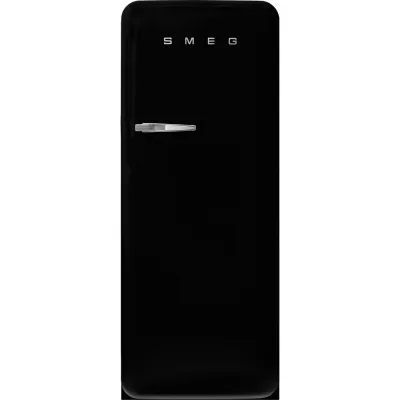 Smeg Frigorifero monoporta con cerniere a destra a libera installazione FAB28RBLM6 finitura nero opaco da 60 cm - IN PROMOZIONE FINO AL 30/06