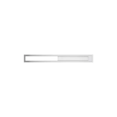 Barazza Canale attrezzato per cappa Lab Evolution 1CKI187 finitura acciaio inox satinato da 180 cm