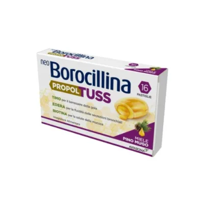 NEOBOROCILLINA PROPOLTUSS 16 PASTIGLIE