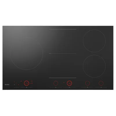 Asko Piano cottura a induzione HID 965 GC Celsius - Style in vetroceramica nero con profili in acciaio satinato da 90 cm
