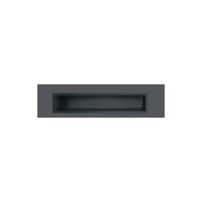 Barazza Canale attrezzato 1CI97N in acciaio inox nero opaco da 90 cm