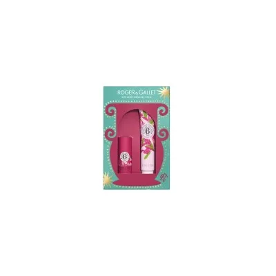ROGER&GALLET SET NATALE GINGEMBRE ROUGE CREMA MANI + BALSAMO LABBRA