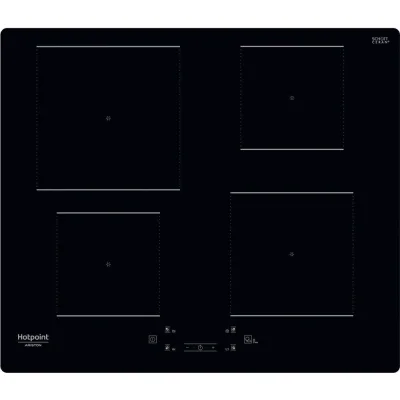 Hotpoint Piano cottura a induzione Active HQ 2260S NE in vetroceramica nero da 59 cm