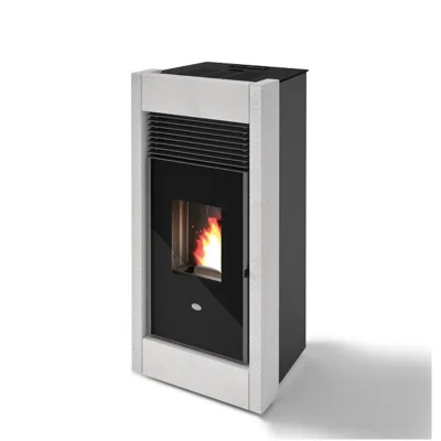 Eva Calòr Stufa a pellet BEATRICE 901648500 finitura bianco antico