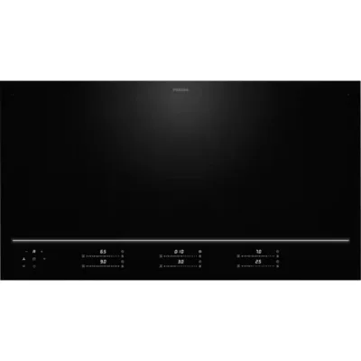 Miele Piano cottura a induzione Filotop/Appoggio KM 8895 FL in vetroceramica nero da 90 cm