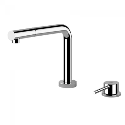 PRONTA CONSEGNA - Gessi Miscelatore abbattibile con comando remoto e doccetta estraibile Su and Giù Collection 50109 031 cromato - IN PROMOZIONE FINO AL 5/09