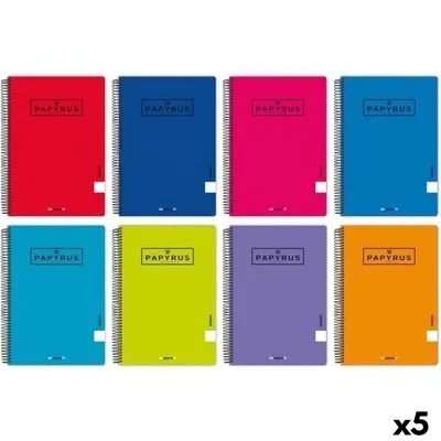 Quaderno Papyrus 01-UNICLASIC Quarto 80 Pagine (5 Unità)