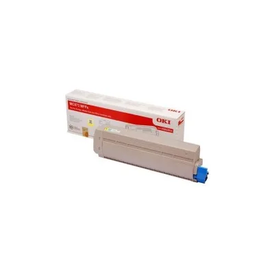 TONER ORIGINALE OKI MC873 MC883 GIALLO 45862814 10K