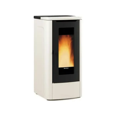 Extraflame Stufa a pellet canalizzata TEOREMA PLUS AD 1295751 finitura avorio