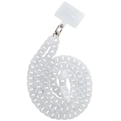 CELLY NECK LACET MARBLE WHITE LACETMARBLEWH