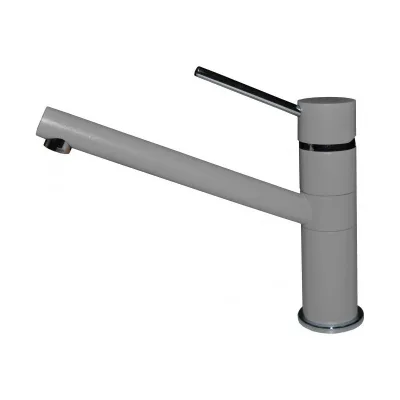 Elleci Miscelatore monocomando con canna girevole SAVA MGKSAV48 finitura G48 cemento