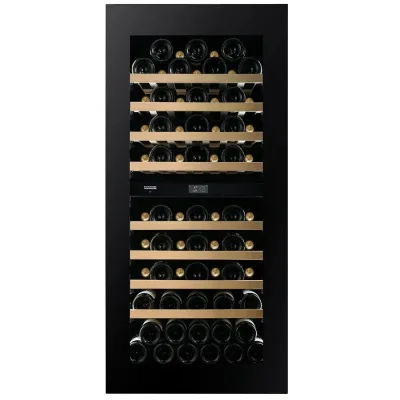 Dunavox Cantina vino da incasso NOBLE-70.TO DVN-70.185DB.TO finitura nero da 59 cm