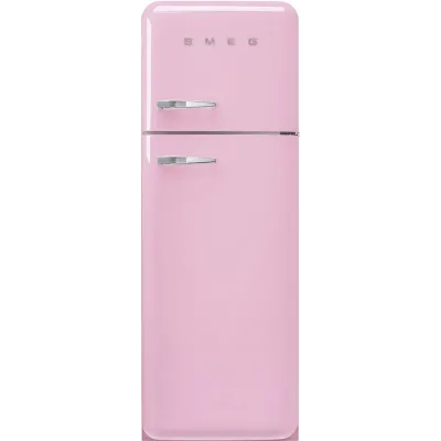 Smeg Frigorifero doppia porta con cerniere a destra a libera installazione FAB30RPK6 finitura rosa da 60 cm
