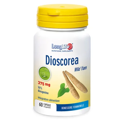 LongLife Dioscorea 300 mg Integratore 60 Capsule