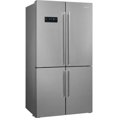 Smeg Frigorifero side by side 4 porte a libera installazione FQ60XDAIE finitura inox da 91 cm - IN PROMOZIONE FINO AL 30/06