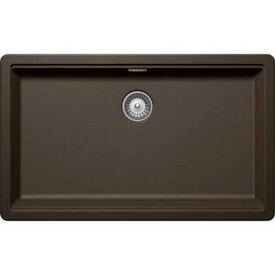 PRONTA CONSEGNA - Schock Lavello una vasca GALAXY N100XLU GALN100XLU87 finitura bronze da 72.4x43 cm