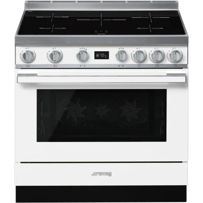 Smeg S Cucina CPF9IPWH con forno pirolitico termoventilato e piano cottura induzione finitura bianco da 90x60 cm - PROMOZIONE ATTIVA FINO AL 19/10
