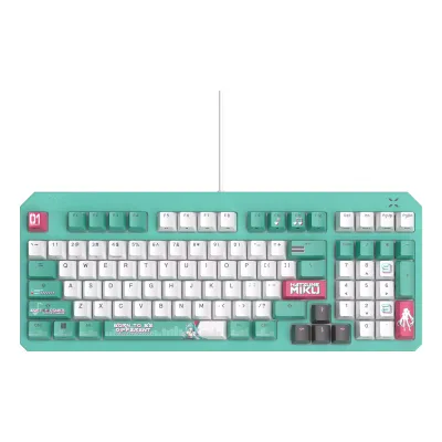 ASUS TUF Gaming K3 Gen II Hatsune Miku Edition tastiera USB Multicolore