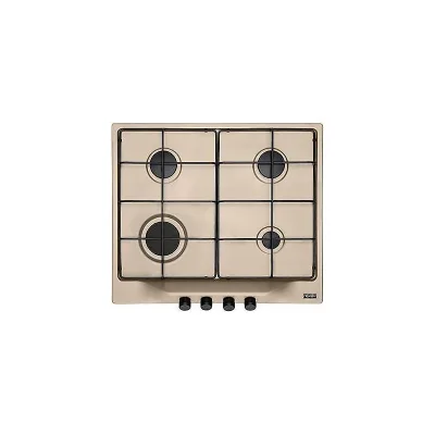 Franke: Piano cottura a gas Country 600 FCH 604 4G E 106.0696.851 finitura avena da 59 cm