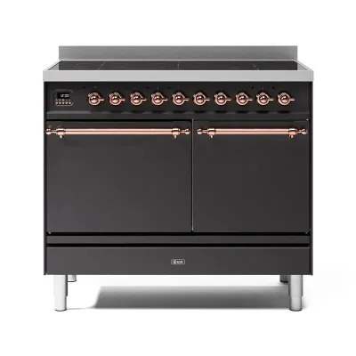 Ilve Cucina PD10N da incasso Nostalgie PDI106QNE3 doppio forno cieco e piano cottura induzione da 100 cm