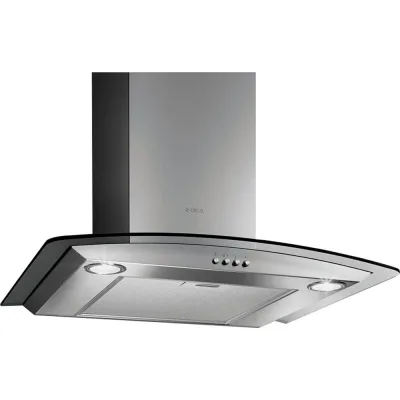 Elica Cappa a parete CIRCUS IX/A/60 68116393A finitura acciaio inox e vetro da 60 cm