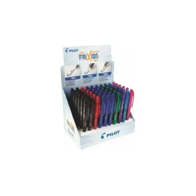 PILOT FRIXION POINT DISPLAY da 60 penne gel cancellabili colori assortiti