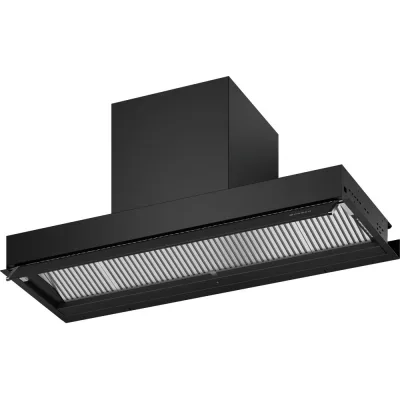 Faber Cappa da incasso IN-NOVA ZERO DRIP LITE A120 BK 305.0720.621 finitura inox e vetro nero da 120 cm