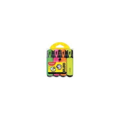 MAPED FLUO PEP S CLASSIC BS X4 742547