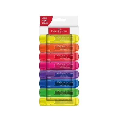 FABER CASTEL CF8 EVIDENZIATORI TEXT 46 SUPERFLUO 254648