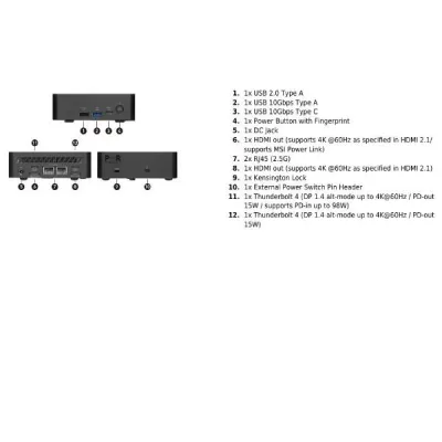 CUBI NUC AI+ 3MG-003EU 9S6-B21111-003