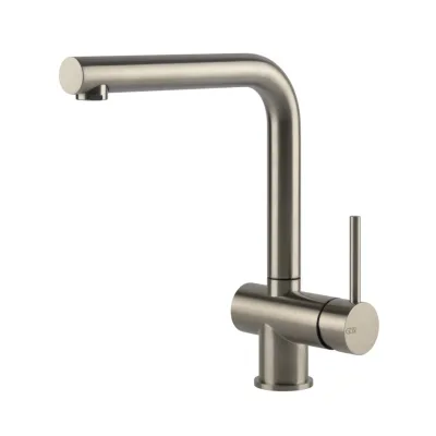 Gessi Miscelatore monocomando Acciaio Collection 60596 239 finitura Steel Brushed - IN PROMOZIONE FINO AL 6/07
