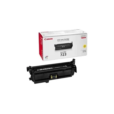 TONER ORIGINALE CANON I-Sensys LBP-7750 cdn 2641B002 723Y GIALLO 8.5K