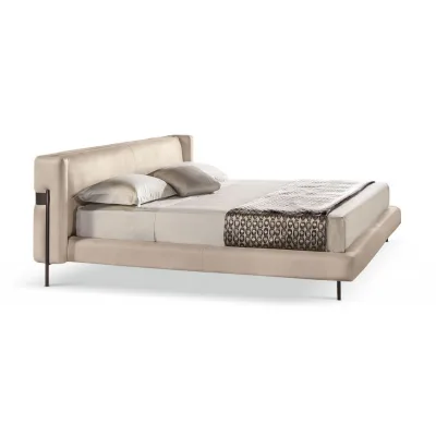Cantori Letto king size Valley con struttura in ferro da 222/242x235 cm