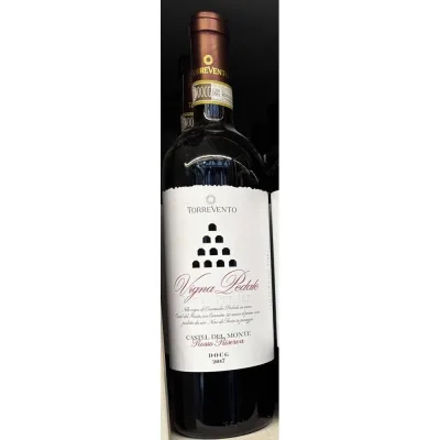 VIGNA PEDALE CASTEL DEL MONTE ROSSO RISERVA DOCG TORREVENTO 2017