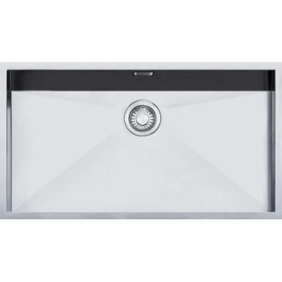 Franke Lavello una vasca Planar Sottotop PPX 110-72 122.0198.208 finitura inox satinato da 72x41 cm