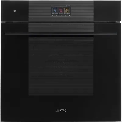 Smeg Forno combinato vapore pirolitico Galileo Pyro steam da incasso SOP6104S2PB3 finitura nero da 60 cm