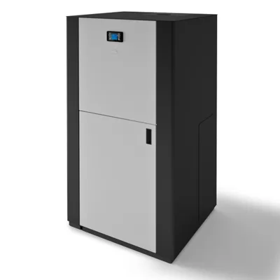 Eva Calòr Caldaia a pellet con ACS integrato EV 34 901682500 finitura alluminio/ nero