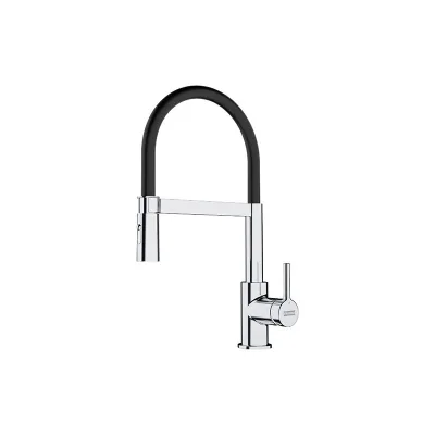 PRONTA CONSEGNA - Franke: Miscelatore semi-professionale Lina Semi-Pro 115.0626.085 finitura cromato-nero