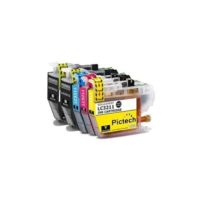 CARTUCCIA COMPATIBILE BROTHER LC3211Y LC-3211Y GIALLO DCP J770