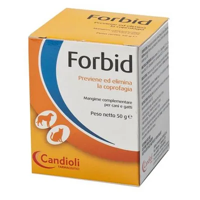 Candioli Forbid Integratore Per Coprofagia Cani E Gatti 50 G